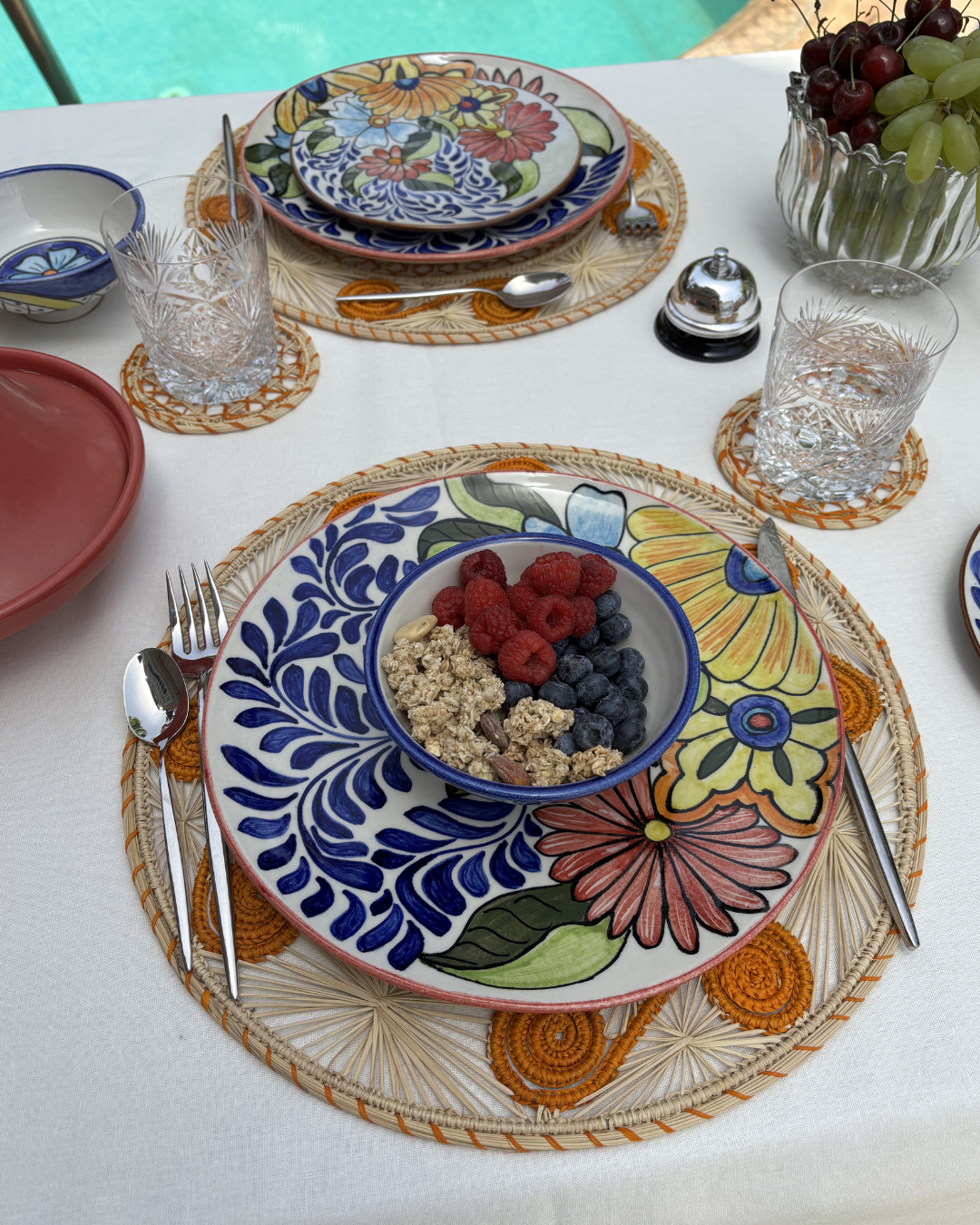 Imperial Bouquet Dessert Plate