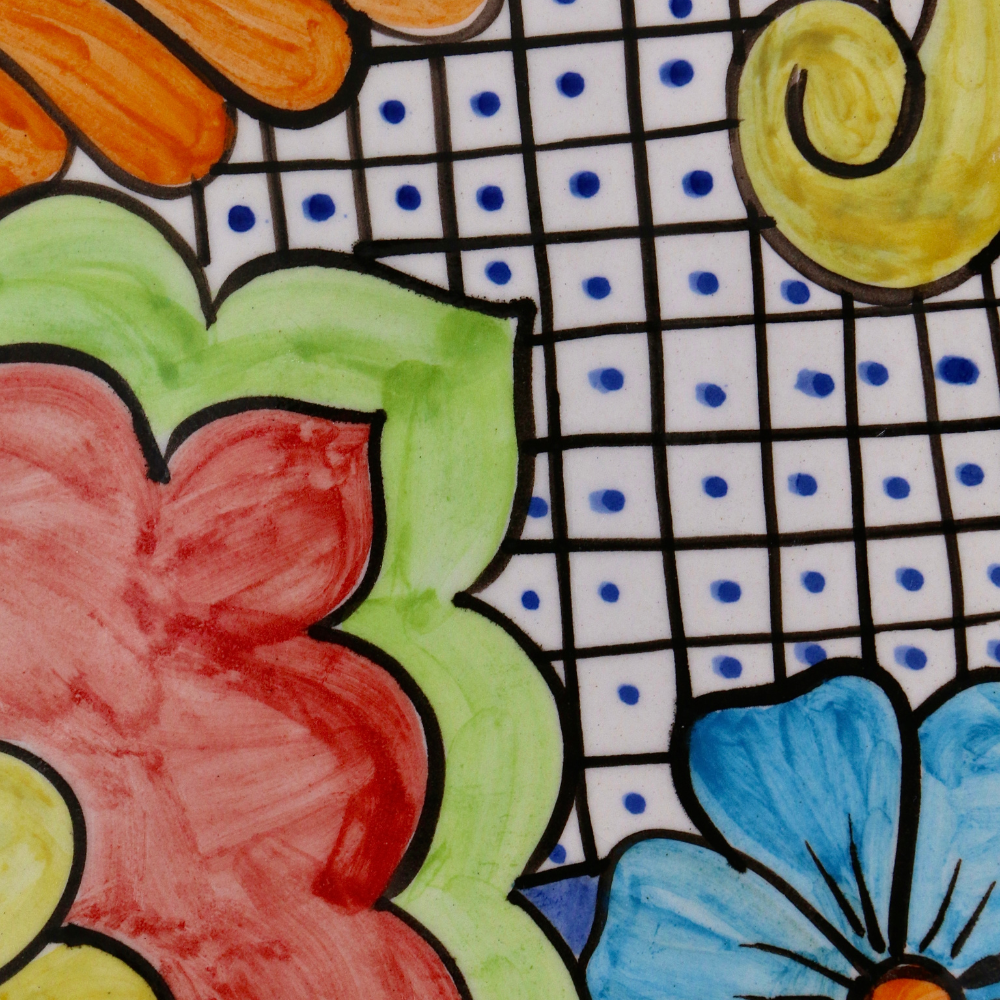 Assiette à Dîner Petals of the Pasha