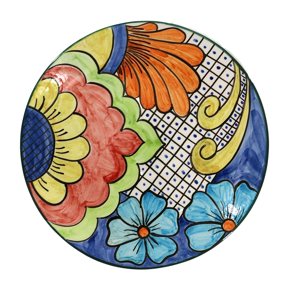 Assiette à Dîner Petals of the Pasha